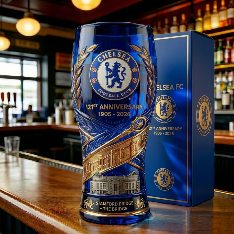 ⚽Fußball verein Jubiläum Collector's Edition Glass erie