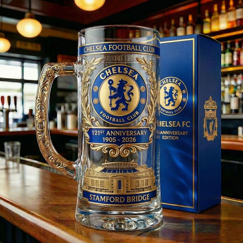 ⚽Fußball verein Jubiläum Collector's Edition Glass erie
