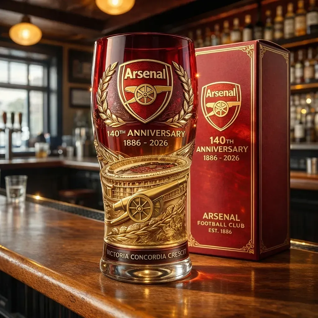 ⚽Fußball verein Jubiläum Collector's Edition Glass erie