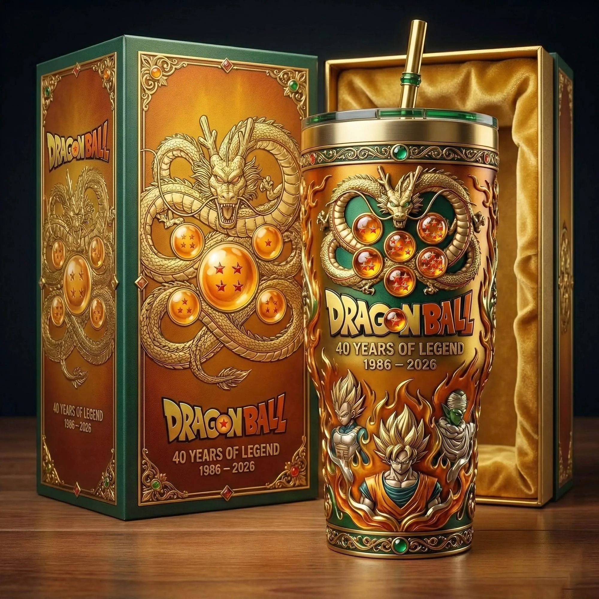 Dragon Ball 40. Jahrestag Tumbler
