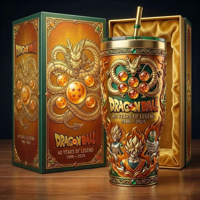 Dragon Ball 40. Jahrestag Tumbler