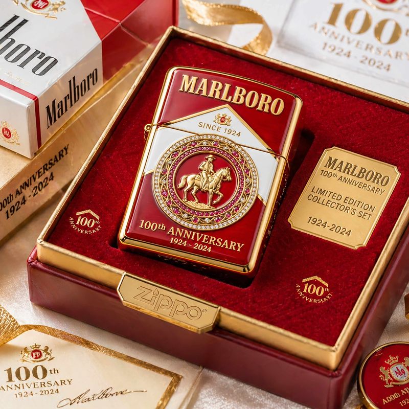 Marlboro 100. Jubiläum Zippo Feuerzeug