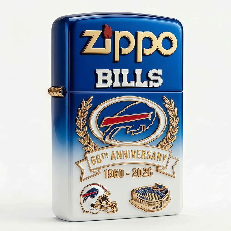 Buffalo Bills 66. Jahrestag Zippo Feuerzeug