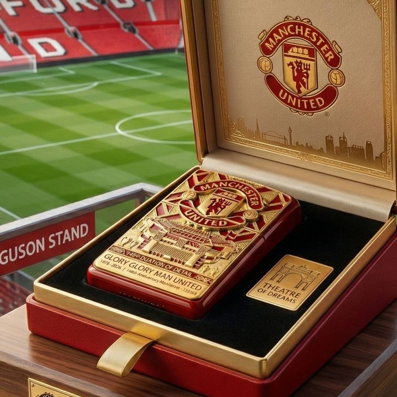 🔴Man Utd 148.: Theater der Träume Legacy-Feuerzeug🏆