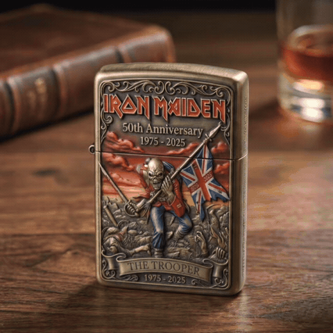 🎸Iron Maiden 50.: The Trooper Legacy Feuerzeug-Up The Irons!🔥