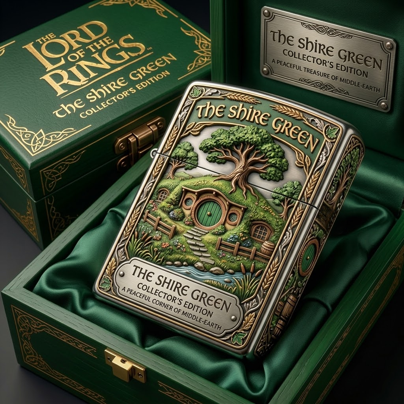 Der Herr der Ringe The Shire Green Collector Feuerzeug