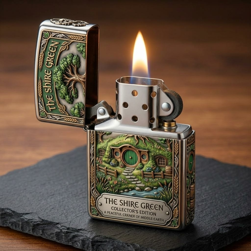 Der Herr der Ringe The Shire Green Collector Feuerzeug