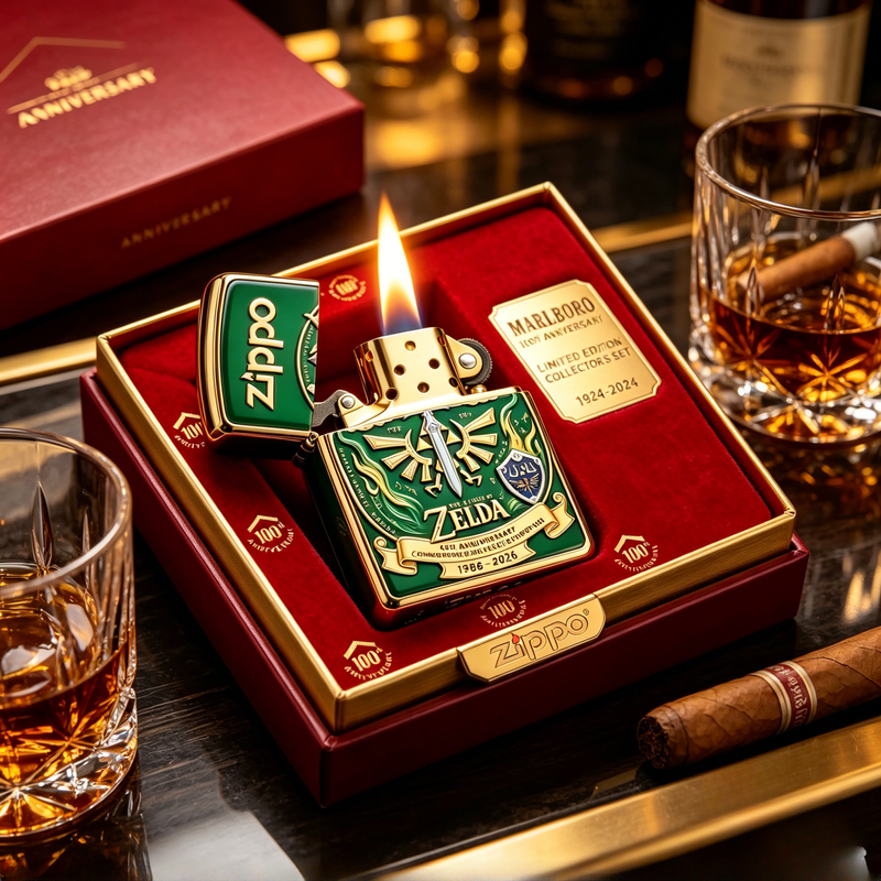 The Legend of Zelda 40. Jubiläumsedition Zippo-Feuerzeug