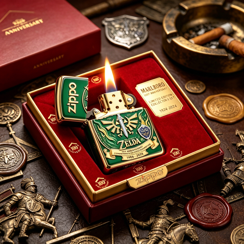 The Legend of Zelda 40. Jubiläumsedition Zippo-Feuerzeug
