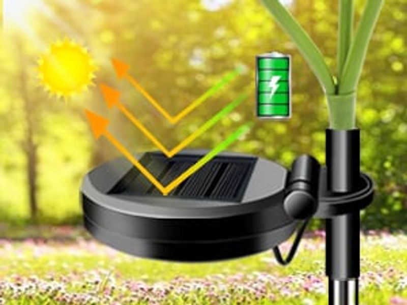 Mother's Day Sale - Solar LED Sunflower Garden Lights-29.6inch