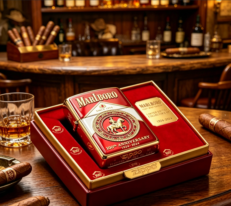 Marlboro 100. Jubiläum Zippo Feuerzeug