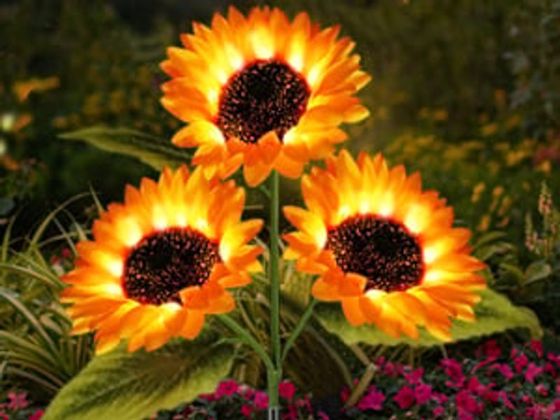 Mother's Day Sale - Solar LED Sunflower Garden Lights-29.6inch