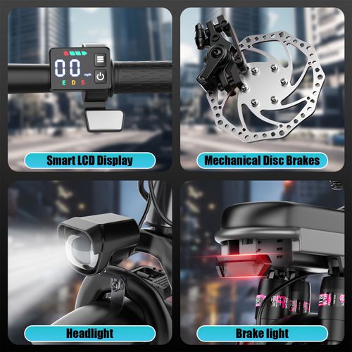Folding electric bike