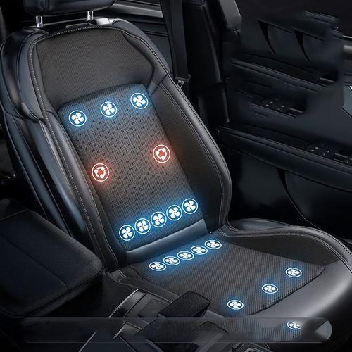 8&16 Fan 12V Cooling Car Seat Cover Universal Ventilated Cushion