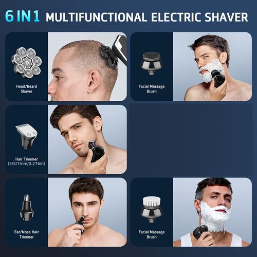Electric Shaver & Hair Clipper Combo