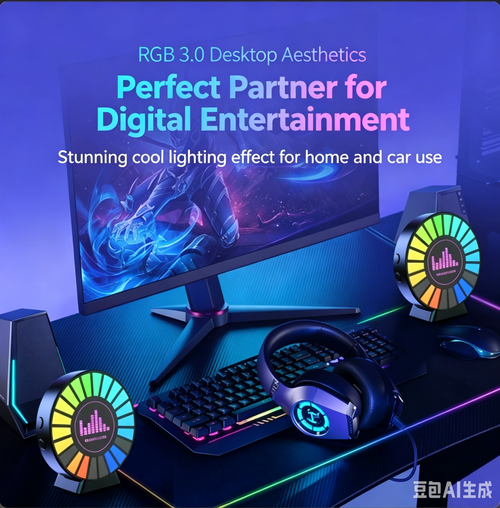 Car Air Outlet Voice Activated Rhythm Ambient Light