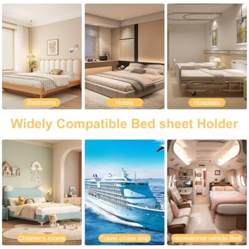 Invisible Sheet Clips
