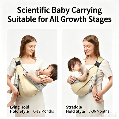 Single Shoulder Breathable Mesh Baby Sling Carrier