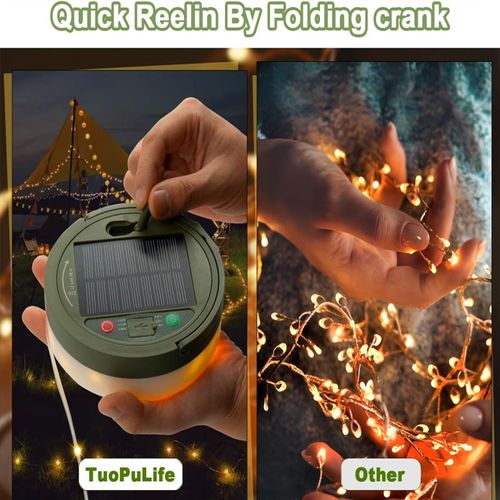 LED Solar Outdoor Camping Light