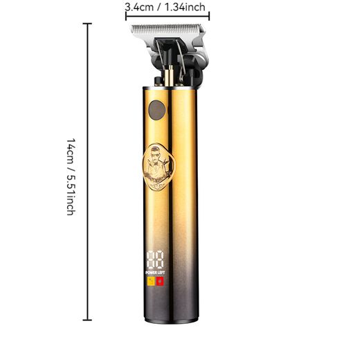 Máquina de cortar cabelo e aparador de barba masculino, recarregável e lavável, entrega em domicílio, pagamento na entrega