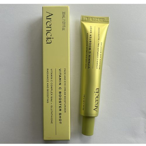 Arencia Vitamin C Booster Serum, Infused with Glutathione, Niacinamide and Vitamin E, Fades Dark Spots, Skin Revitalizing Essence for Women