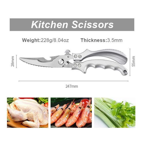 Pro Poultry Shears | High-Hardness Stainless Steel Kitchen Scissors