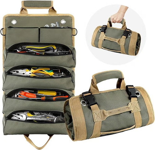 🔥 Tool Roll Bag Organizers