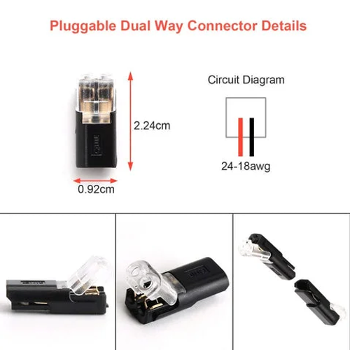 Double-wire Plug-in Connector With Locking Buckle（15 pairs）