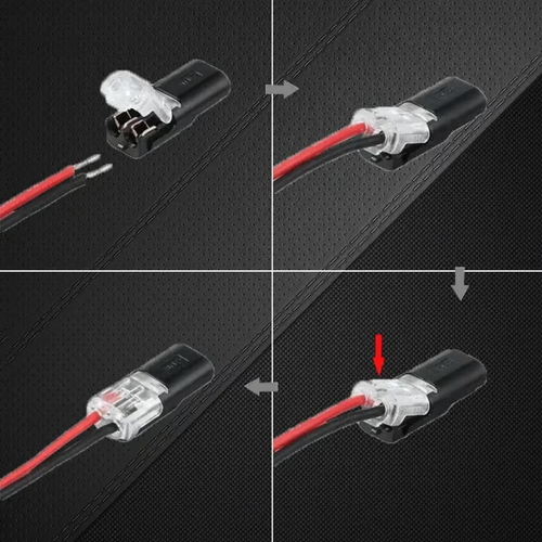 Double-wire Plug-in Connector With Locking Buckle（15 pairs）