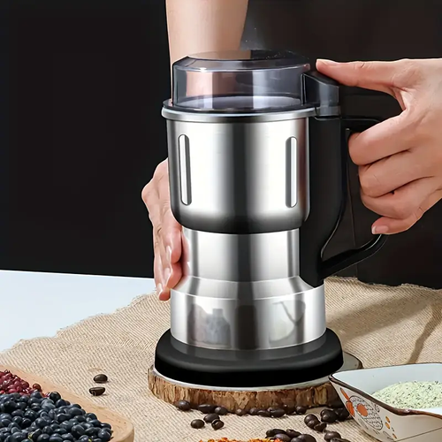 1pc Grain Mill, Small Household Grinder, High-Power Crusher, Wall-Breaking Machine, Suitable for Kitchen Use, Essential for Home Cooking, Christmas Gift Giving, Best for Christmas
