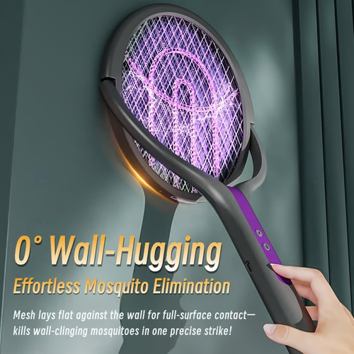🦟Retractable Electric Mosquito Swatter - 🔥Essential for Summer