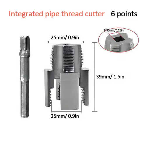 PVC Pipe Threader Kit