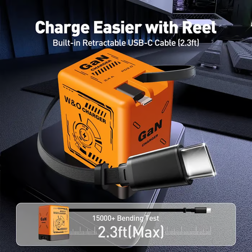 Dual PD+USB smart charger