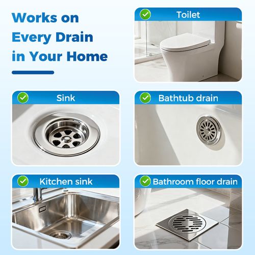 🎁 Hot Sale 50% OFF 🔥4-in-1 Powerful Pipe Unclogging Powder