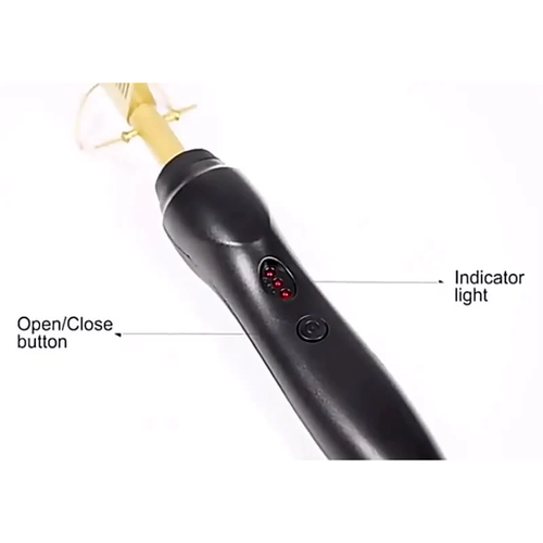Portable Electric Hair Straightening and Curling Comb
