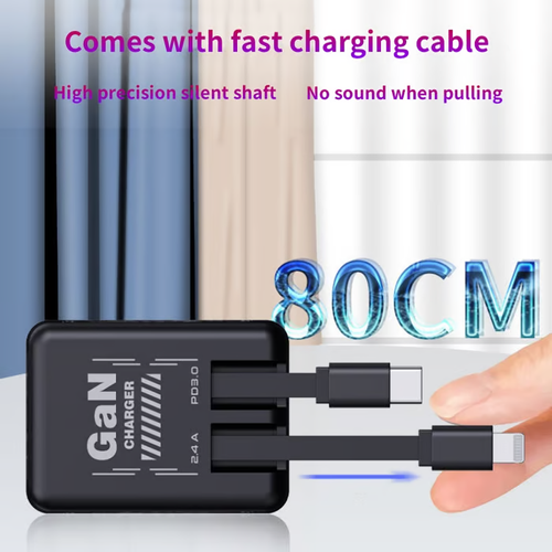 Dual PD+USB smart charger