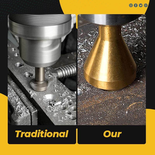 🔥Titanium Coated Countersink Chamfer Tool (4 pcs)