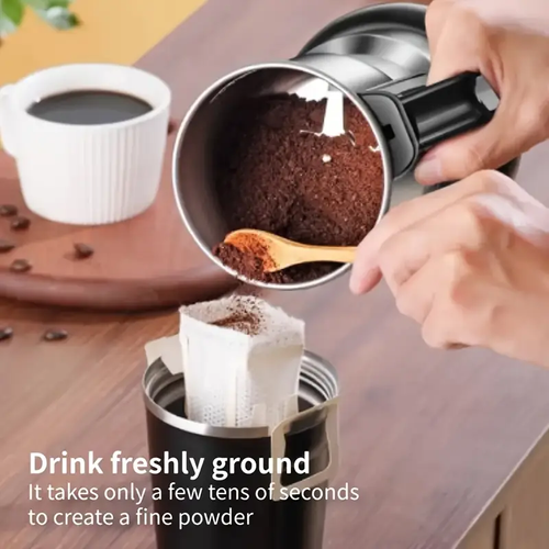1pc Grain Mill, Small Household Grinder, High-Power Crusher, Wall-Breaking Machine, Suitable for Kitchen Use, Essential for Home Cooking, Christmas Gift Giving, Best for Christmas