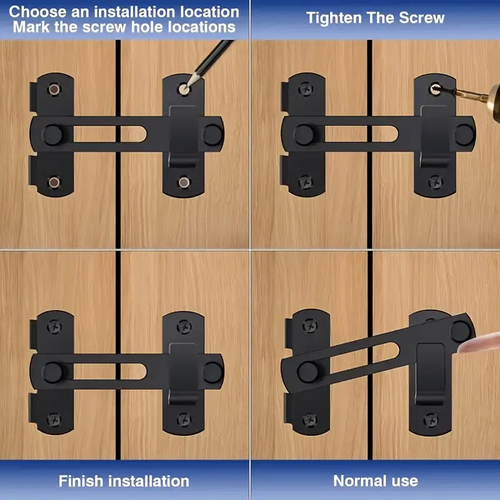 Durable Stainless Steel Barn Door Lock