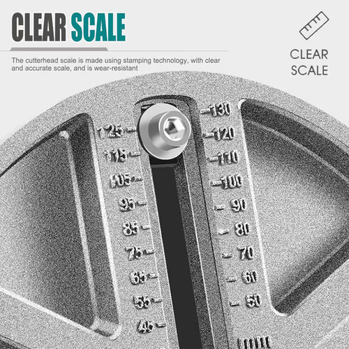 Adjustable punch saw tool for drilling