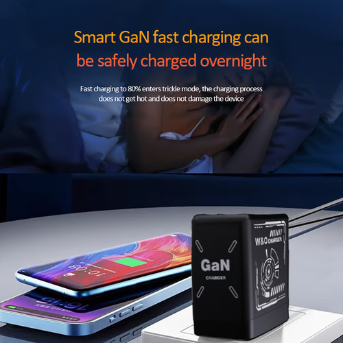 Dual PD+USB smart charger