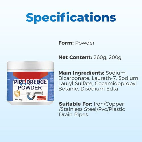🎁 Hot Sale 50% OFF 🔥4-in-1 Powerful Pipe Unclogging Powder