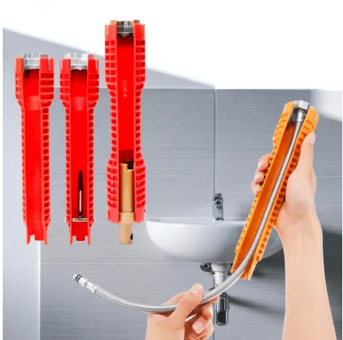 8-in-1 Sink Wrench!