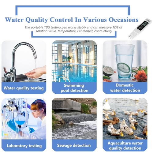 2026 All-New 4 in1 Tds Meter Digital Water Tester