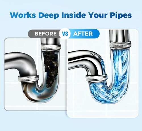 🎁 Hot Sale 50% OFF 🔥4-in-1 Powerful Pipe Unclogging Powder