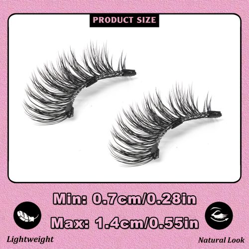 Magnetic false eyelashes