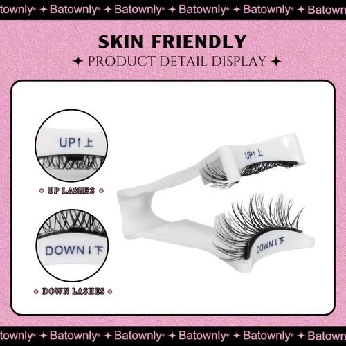 Magnetic false eyelashes