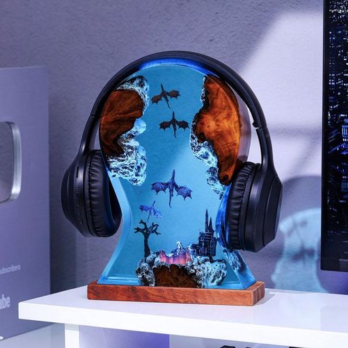 Game of Thrones Headphone stand fire and ice dragons