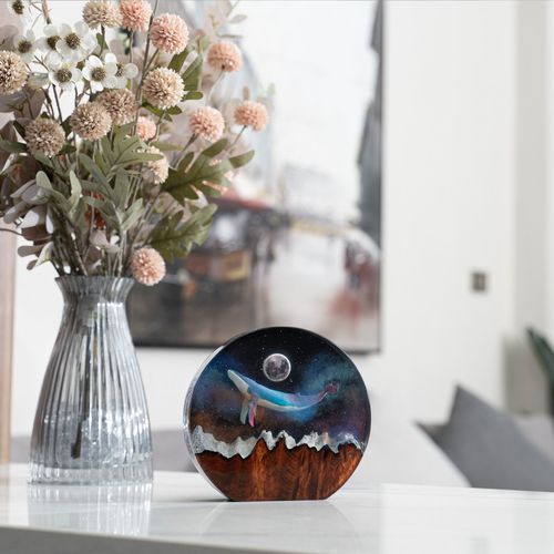 Kun,spaceX,space,aviation resin art decor astronaut space art lamp