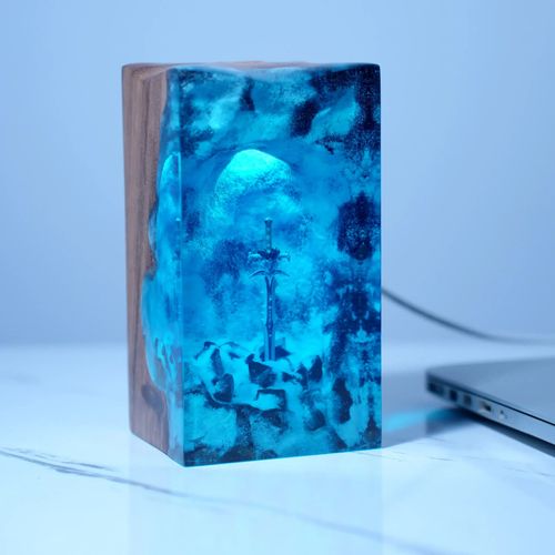 world of warcraft Frostmourne Gaming resin lamp waterproof